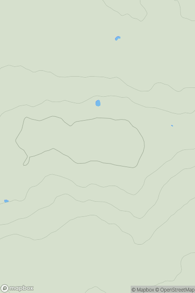 Thumbnail image for Stamfords Hill showing contour plot for surrounding peak