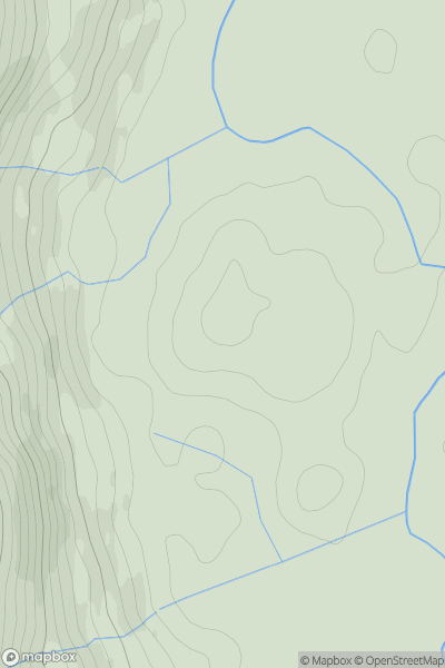 Thumbnail image for Holme showing contour plot for surrounding peak