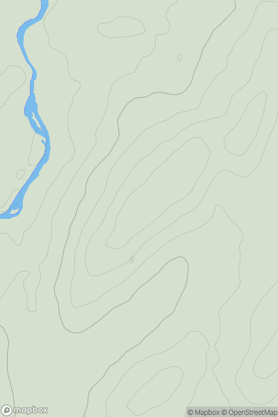 Thumbnail image for Wellheads Hill showing contour plot for surrounding peak