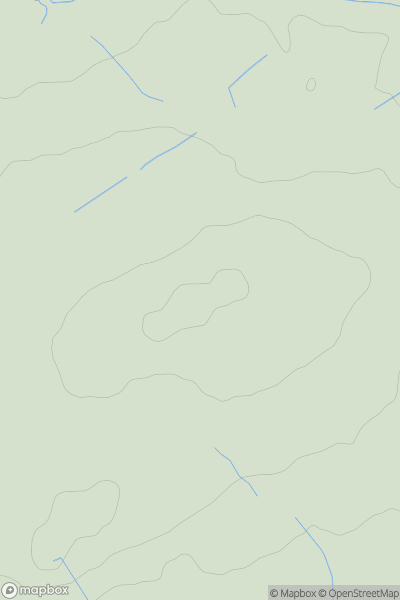 Thumbnail image for Gallowbarrow Hill showing contour plot for surrounding peak
