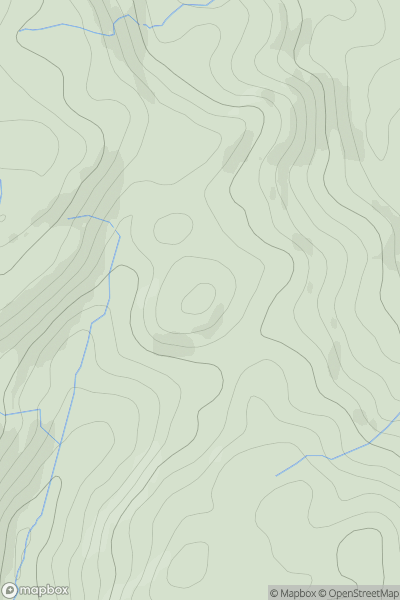 Thumbnail image for Eel House Intake showing contour plot for surrounding peak