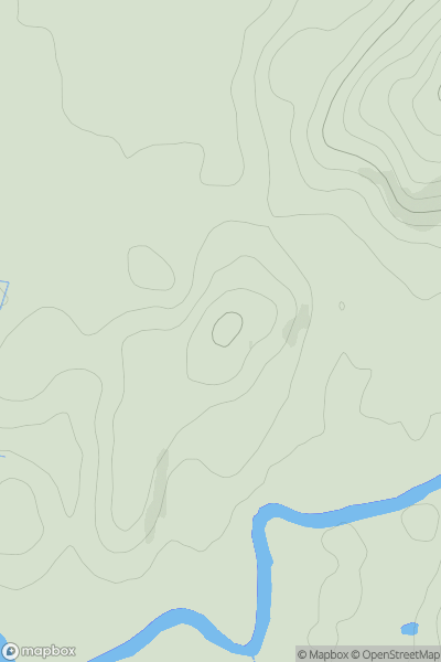 Thumbnail image for Newby Haw showing contour plot for surrounding peak