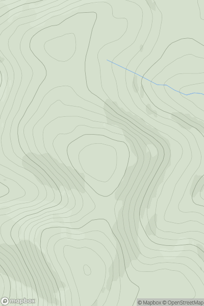 Thumbnail image for White Shank showing contour plot for surrounding peak