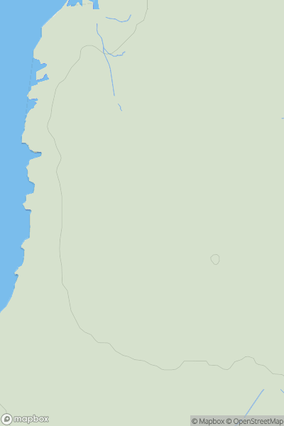 Thumbnail image for Hollandstoun Hill (North Ronaldsay) showing contour plot for surrounding peak