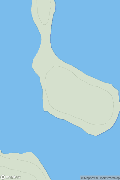 Thumbnail image for Rysa Little showing contour plot for surrounding peak