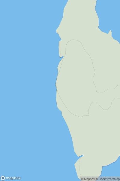 Thumbnail image for West Hill (Auskerry) showing contour plot for surrounding peak
