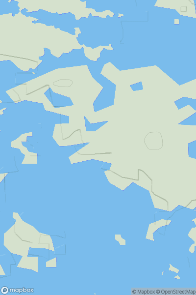 Thumbnail image for Ceallasaigh Beag showing contour plot for surrounding peak