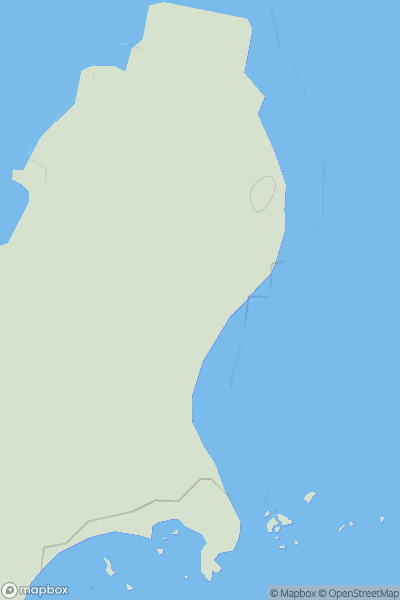 Thumbnail image for Leac a' Bharraich showing contour plot for surrounding peak