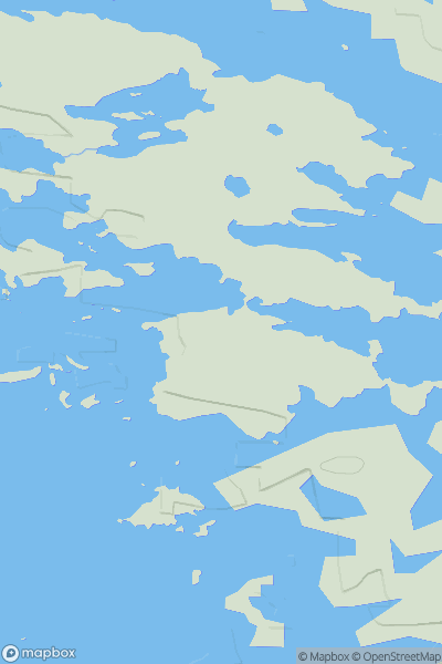 Thumbnail image for Ceallasaigh Mor showing contour plot for surrounding peak
