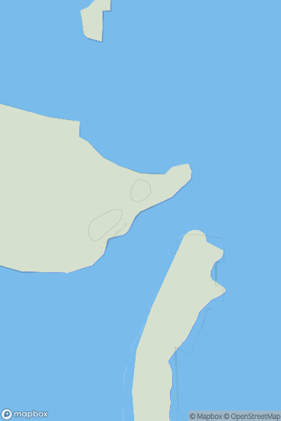 Thumbnail image for Eilean Chirceboist showing contour plot for surrounding peak