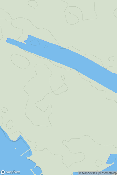 Thumbnail image for Barrow Island showing contour plot for surrounding peak