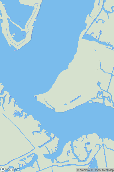 Thumbnail image for Northey Island showing contour plot for surrounding peak