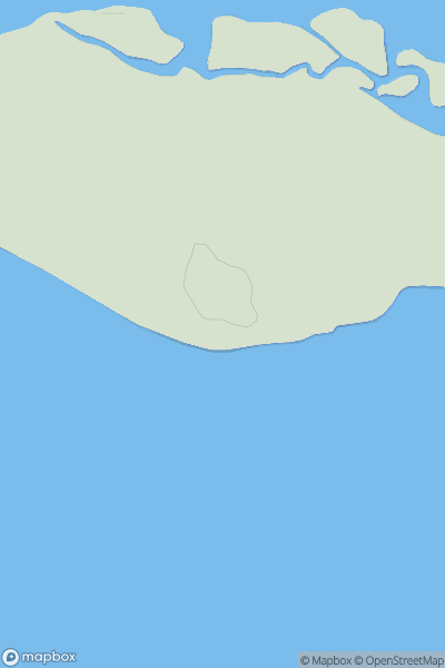 Thumbnail image for Osea Island showing contour plot for surrounding peak