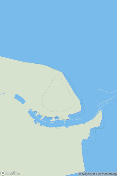 Thumbnail image for Canvey Island showing contour plot for surrounding peak