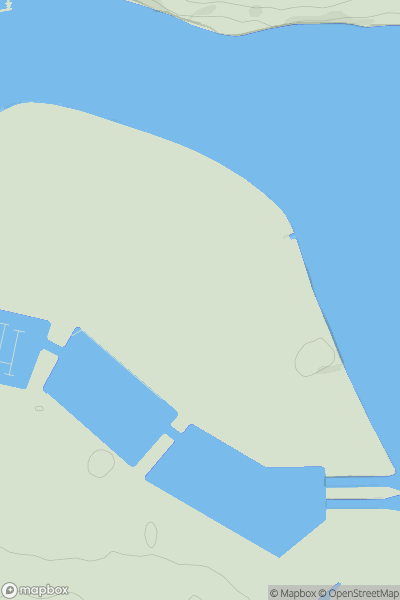 Thumbnail image for St Mary's Island showing contour plot for surrounding peak