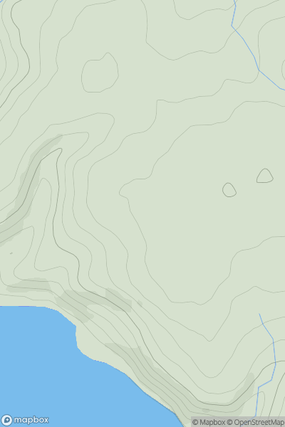 Thumbnail image for Carne Beacon showing contour plot for surrounding peak