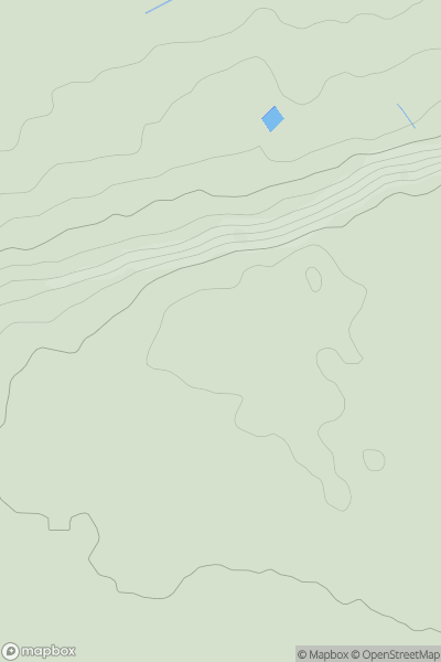 Thumbnail image for Clyffe Pypard Hill showing contour plot for surrounding peak