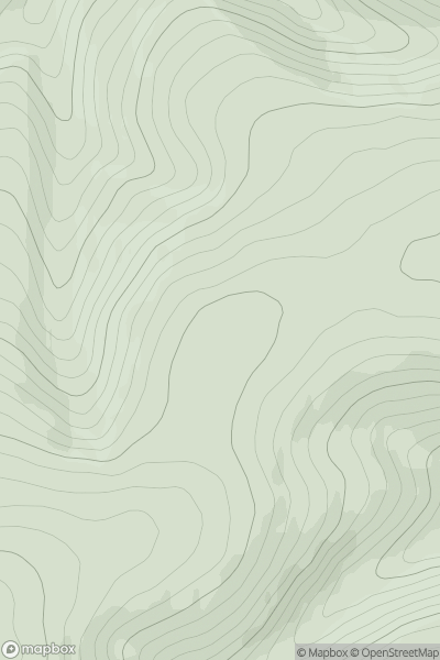 Thumbnail image for White Cleuch Hill showing contour plot for surrounding peak