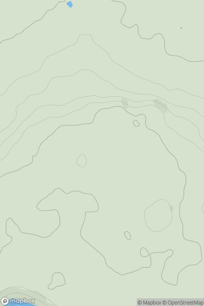 Thumbnail image for Milbury Heath showing contour plot for surrounding peak