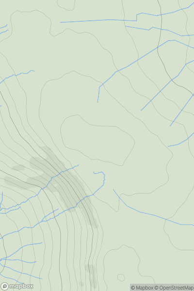Thumbnail image for Margery Hill showing contour plot for surrounding peak