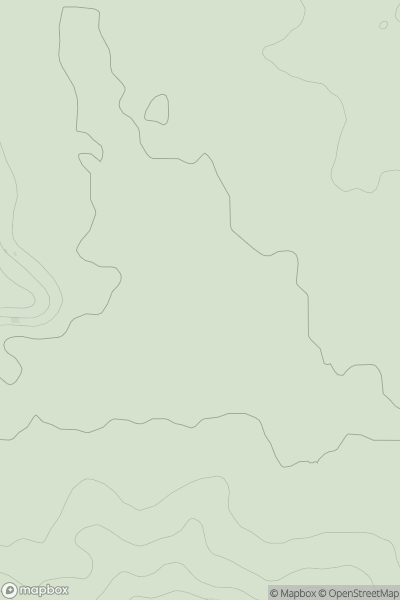Thumbnail image for Pewlade Hill SE Top showing contour plot for surrounding peak