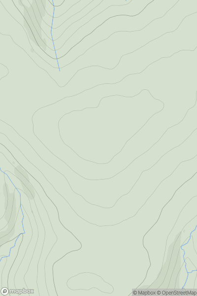 Thumbnail image for Knox Knowe showing contour plot for surrounding peak
