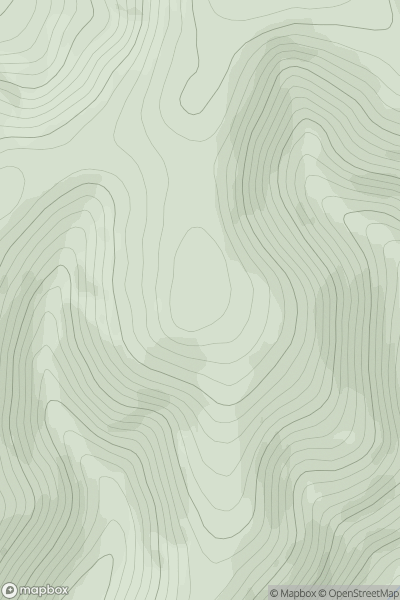 Thumbnail image for Priestgill Head showing contour plot for surrounding peak