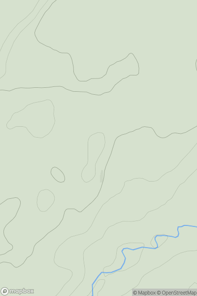 Thumbnail image for Whin Hill showing contour plot for surrounding peak