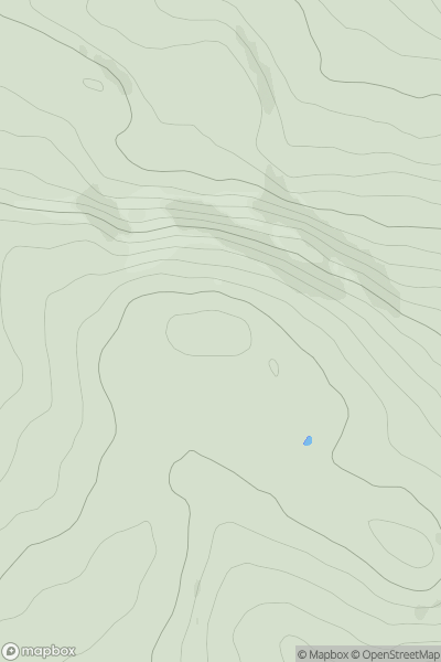 Thumbnail image for Auchenroy Hill showing contour plot for surrounding peak