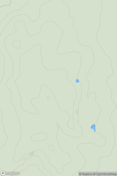 Thumbnail image for Park Hall Hill showing contour plot for surrounding peak