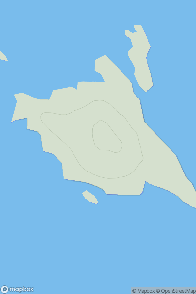 Thumbnail image for Grodhaigh showing contour plot for surrounding peak