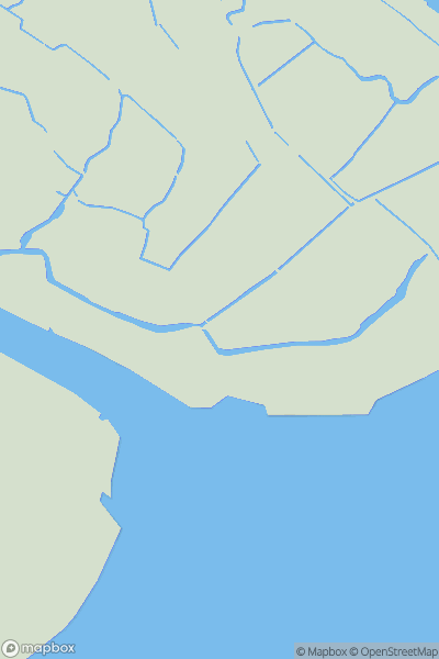 Thumbnail image for Havengore Island showing contour plot for surrounding peak