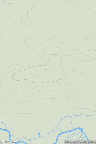 Thumbnail image for Fittleworth Common showing contour plot for surrounding peak