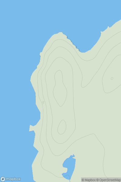 Thumbnail image for Torgur showing contour plot for surrounding peak