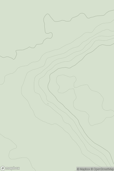 Thumbnail image for Blow's Down showing contour plot for surrounding peak