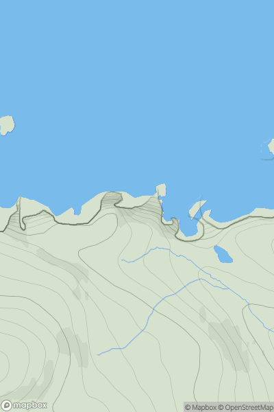 Thumbnail image for Easter Loder Stack showing contour plot for surrounding peak