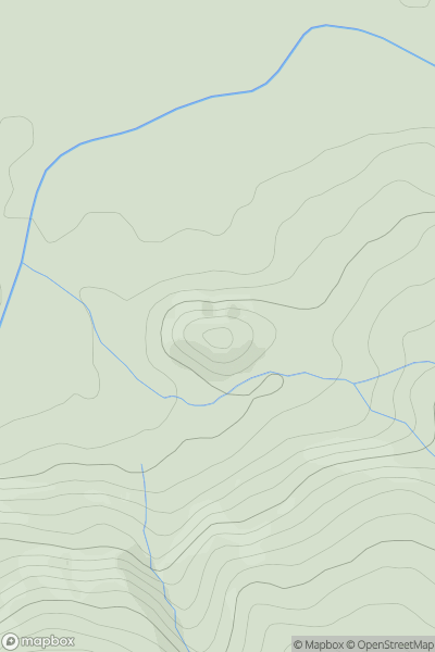 Thumbnail image for Cronk Sumark showing contour plot for surrounding peak
