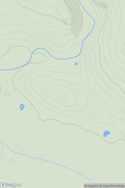 Thumbnail image for St John's Hill showing contour plot for surrounding peak