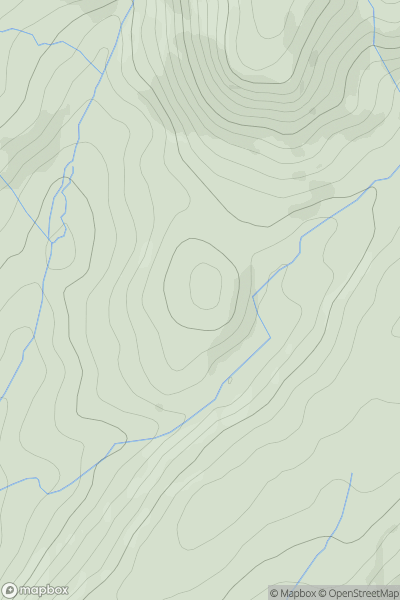 Thumbnail image for The Hawk showing contour plot for surrounding peak