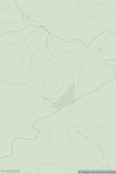 Thumbnail image for Dodworth Hill showing contour plot for surrounding peak