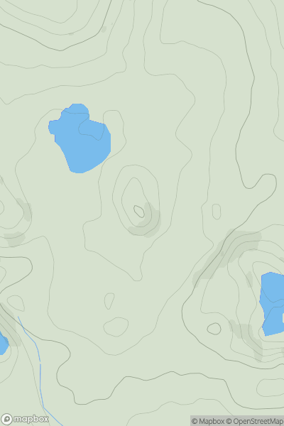 Thumbnail image for Carluddon Pyramid showing contour plot for surrounding peak