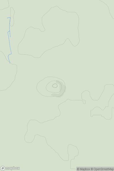 Thumbnail image for Glaikhead Bing showing contour plot for surrounding peak