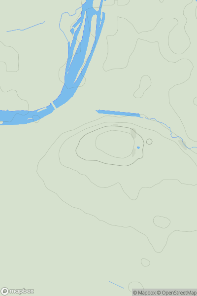 Thumbnail image for Windsor Castle showing contour plot for surrounding peak
