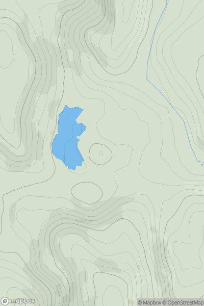 Thumbnail image for Halwyn Pyramid showing contour plot for surrounding peak