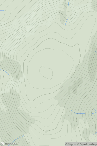 Thumbnail image for Arkleton Hill showing contour plot for surrounding peak