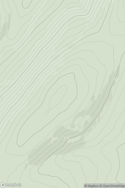 Thumbnail image for Fanna Hill showing contour plot for surrounding peak