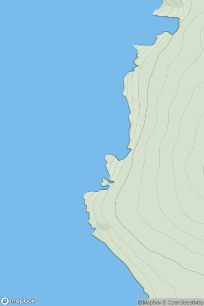 Thumbnail image for North Gaulton Castle showing contour plot for surrounding peak