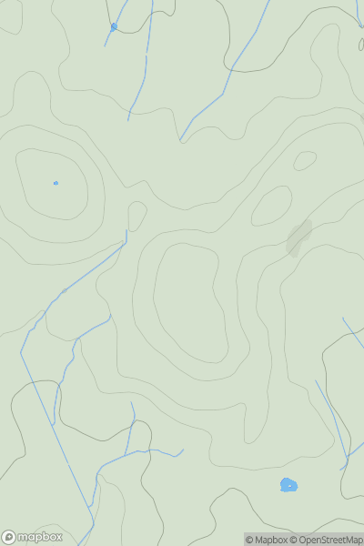 Thumbnail image for Lyndhurst Hill showing contour plot for surrounding peak
