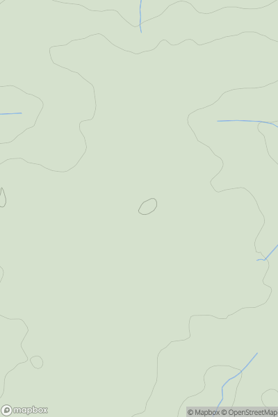 Thumbnail image for Naseby Hill showing contour plot for surrounding peak