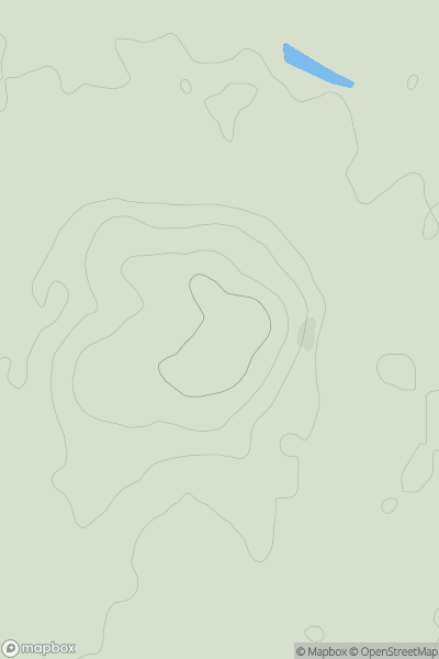 Thumbnail image for Brayton Barff showing contour plot for surrounding peak